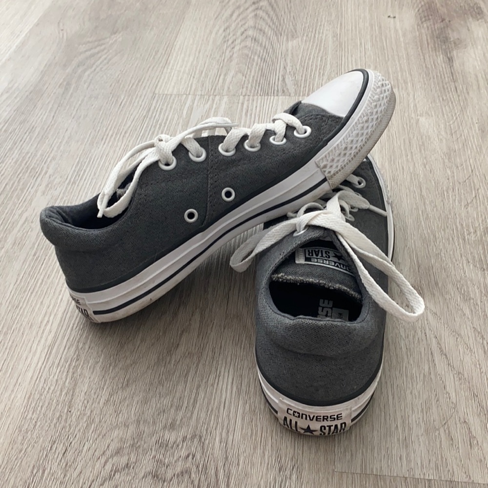 Grey Converse All Star Sneakers - Size 6.5
